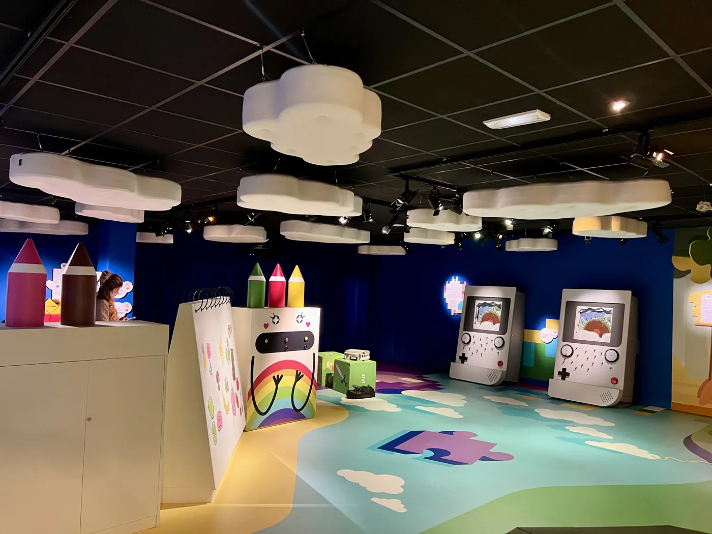 Cap Sciences · P'tit Cap — installation acoustique Acloud