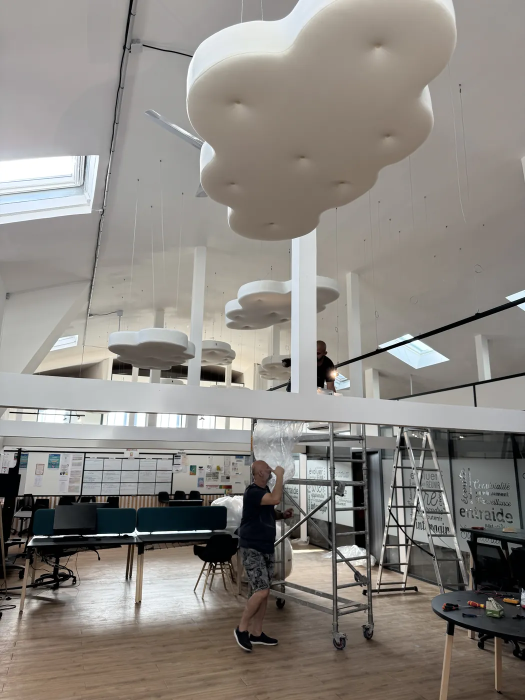 Clubhouse — installation acoustique Acloud