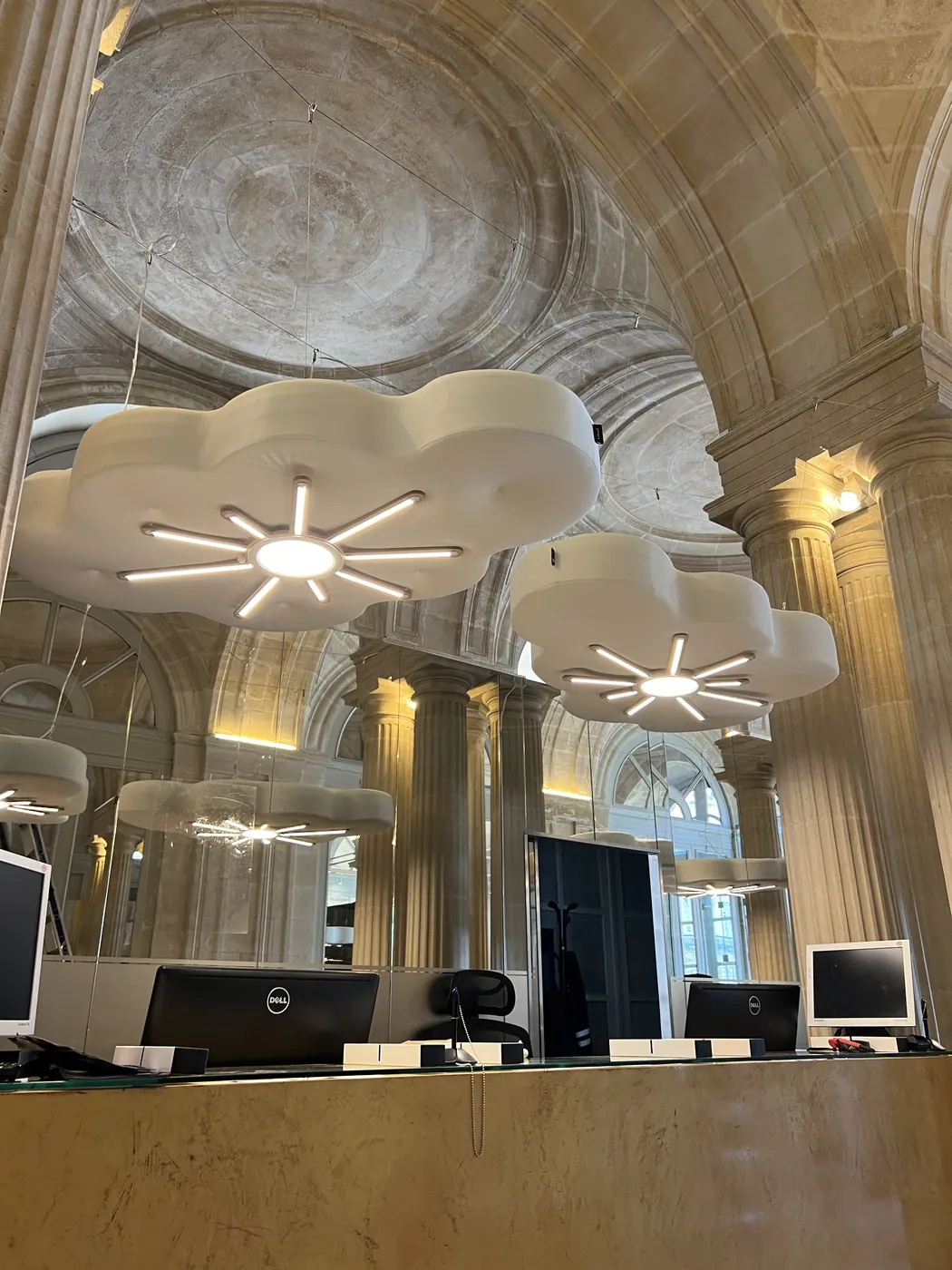 Opéra National de Bordeaux · Hall — installation acoustique Acloud